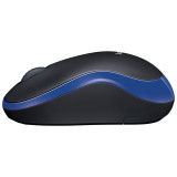 Souris sans fil Logitech M185 bleue (910-002239)