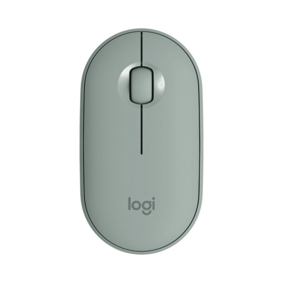Souris sans fil Bluetooth Logitech Pebble M350 Eucalyptus (910-005720)