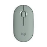 Souris sans fil Bluetooth Logitech Pebble M350 Eucalyptus (910-005720)