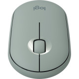 Souris sans fil Bluetooth Logitech Pebble M350 Eucalyptus (910-005720)