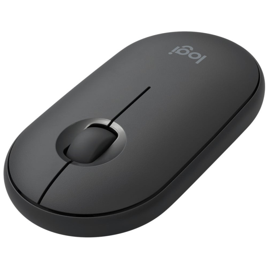 Souris sans fil Bluetooth Logitech Pebble M350 Graphite (910-005718)
