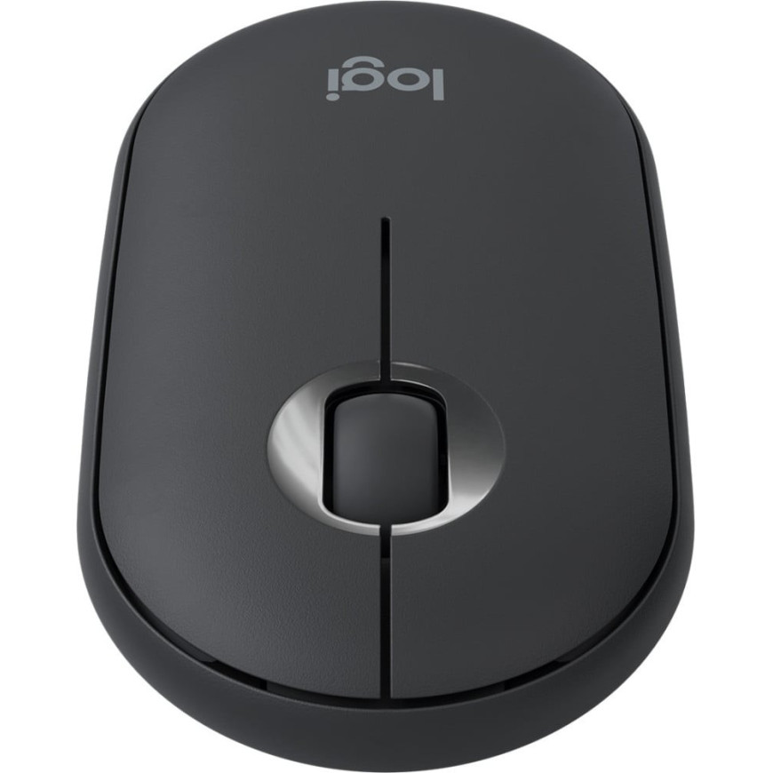Souris sans fil Bluetooth Logitech Pebble M350 Graphite (910-005718)