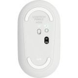 Souris sans fil Bluetooth Logitech Pebble M350 Blanc cassé (910-005716)