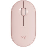 Souris sans fil Bluetooth Logitech Pebble M350 Rose (910-005717)