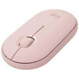 Souris sans fil Bluetooth Logitech Pebble M350 Rose (910-005717)