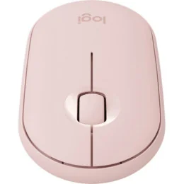  Souris sans fil Bluetooth Logitech Pebble M350 Rose (910-005717)