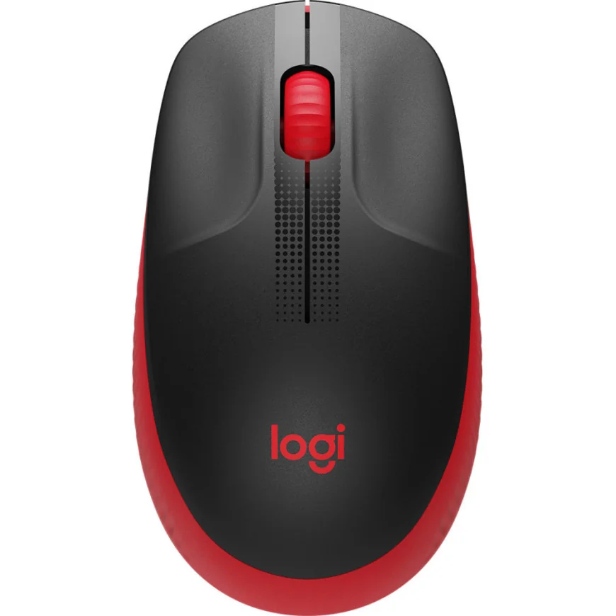 Souris sans fil Logitech M190 Rouge (910-005908)