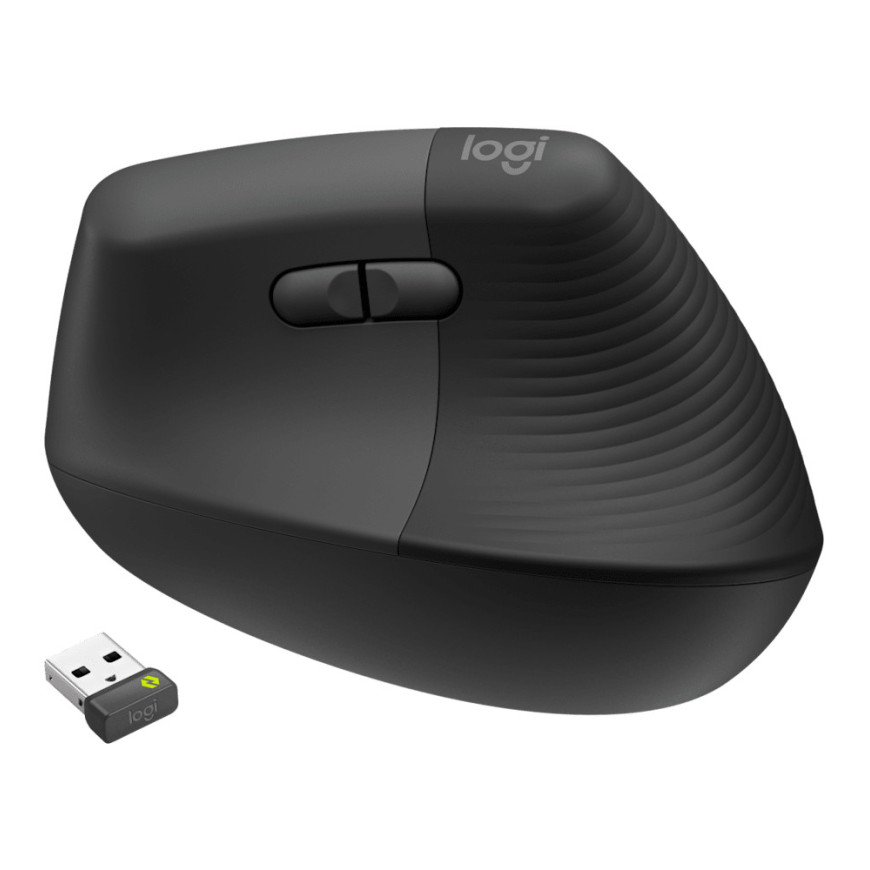 Souris ergonomic vertical sans fil Bluetooth Logitech Lift for Business (910-006494)