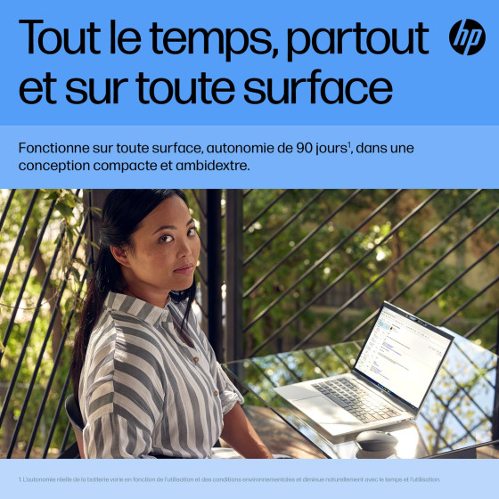 HP Souris silencieuse rechargeable 710 Souris silencieuse rechargeable HP 710 (6E6F2AA)