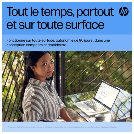 HP Souris silencieuse rechargeable 710 Souris silencieuse rechargeable HP 710 (6E6F2AA)