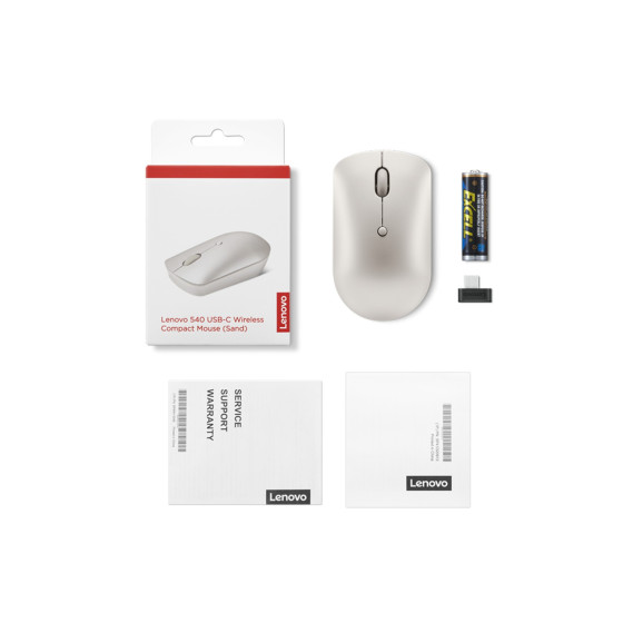 Souris sans fil USB-C Lenovo 540 (GY51D20873)