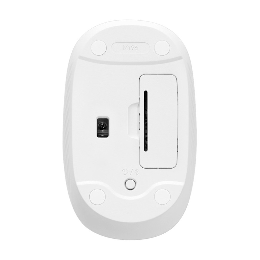 Souris sans fil Bluetooth Logitech M196 - Blanc (910-007460)