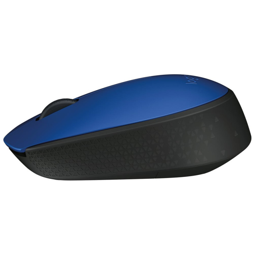 Souris sans fil Logitech M171 Bleu Noir (910-004640)