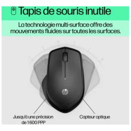  Souris sans fil silencieuse HP 280 (19U64AA)