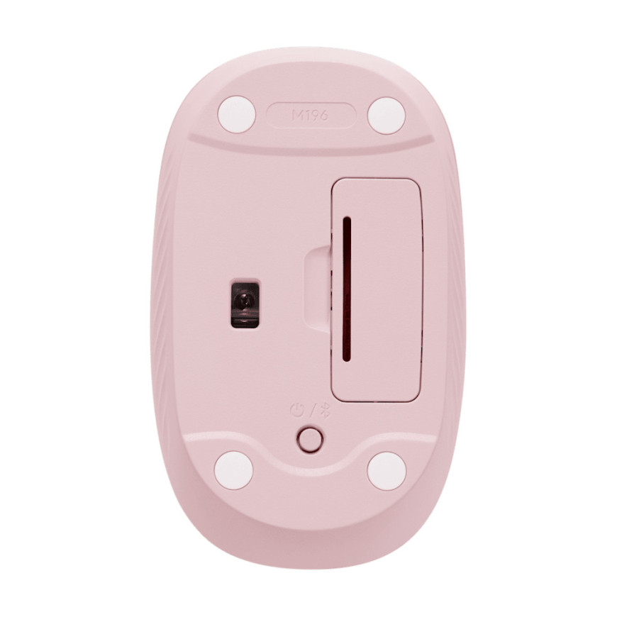Souris sans fil Bluetooth Logitech M196 - Rose (910-007461)