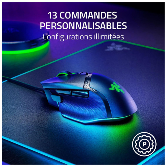 Souris gaming filaire Razer Basilisk V3 35K (RZ01-05230100-R3M1)