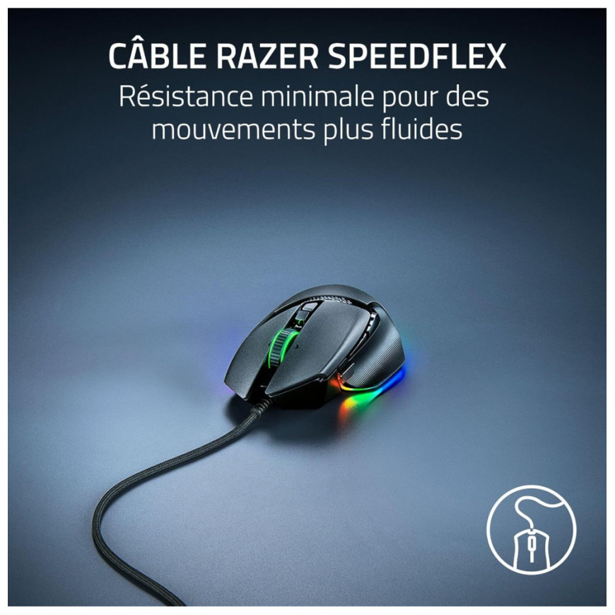 Souris gaming filaire Razer Basilisk V3 35K (RZ01-05230100-R3M1)