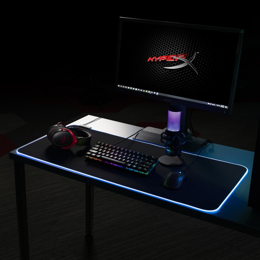 HyperX Tapis Pulsefire – Tapis de souris de gaming – Tissu (XXL) (4Z7X6AA)