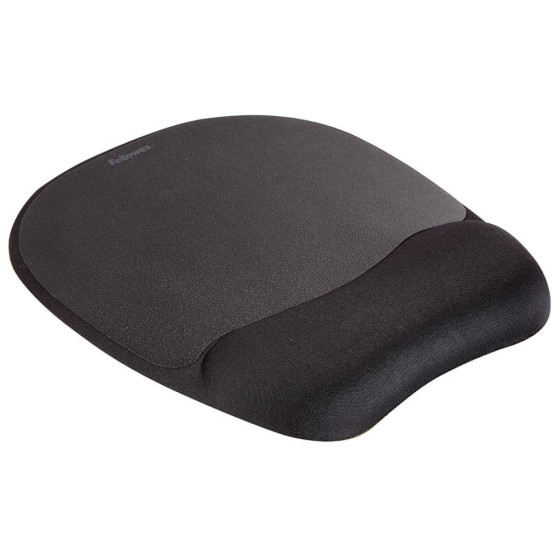 Tapis de souris - repose-poignet Ergo Mousse Noir (9176501)