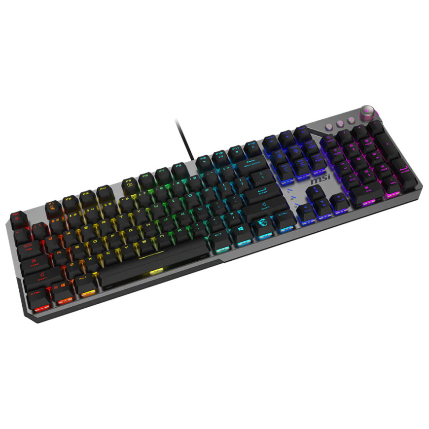 Clavier gaming rétroéclairé mécanique MSI STRIKE 600 SILENT - AZERTY