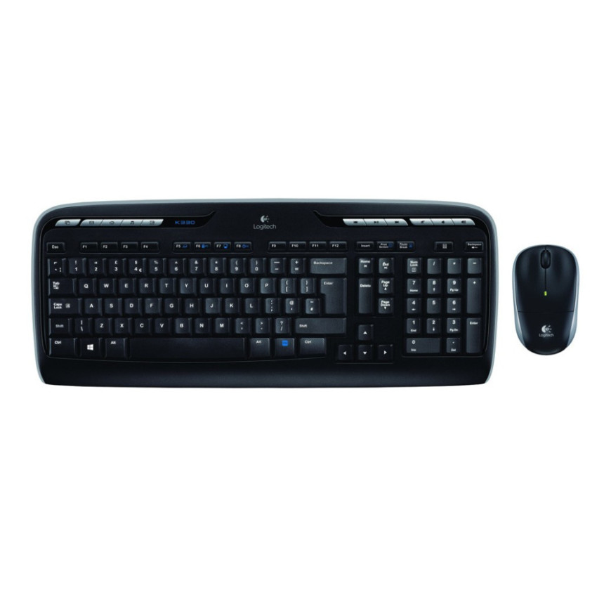 Clavier et souris Logitech Wireless Desktop MK330