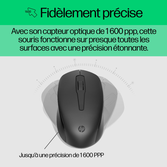HP Ensemble combiné clavier et souris sans fil 330 - AZERTY (2V9E6AA)