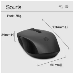 HP Ensemble combiné clavier et souris sans fil 330 - AZERTY  (2V9E6AA)