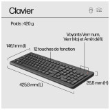 HP Ensemble combiné clavier et souris sans fil 330 - AZERTY (2V9E6AA)