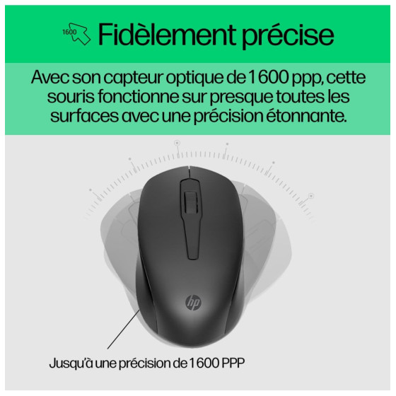 HP Ensemble combiné clavier et souris sans fil 330 - AZERTY (2V9E6AA)