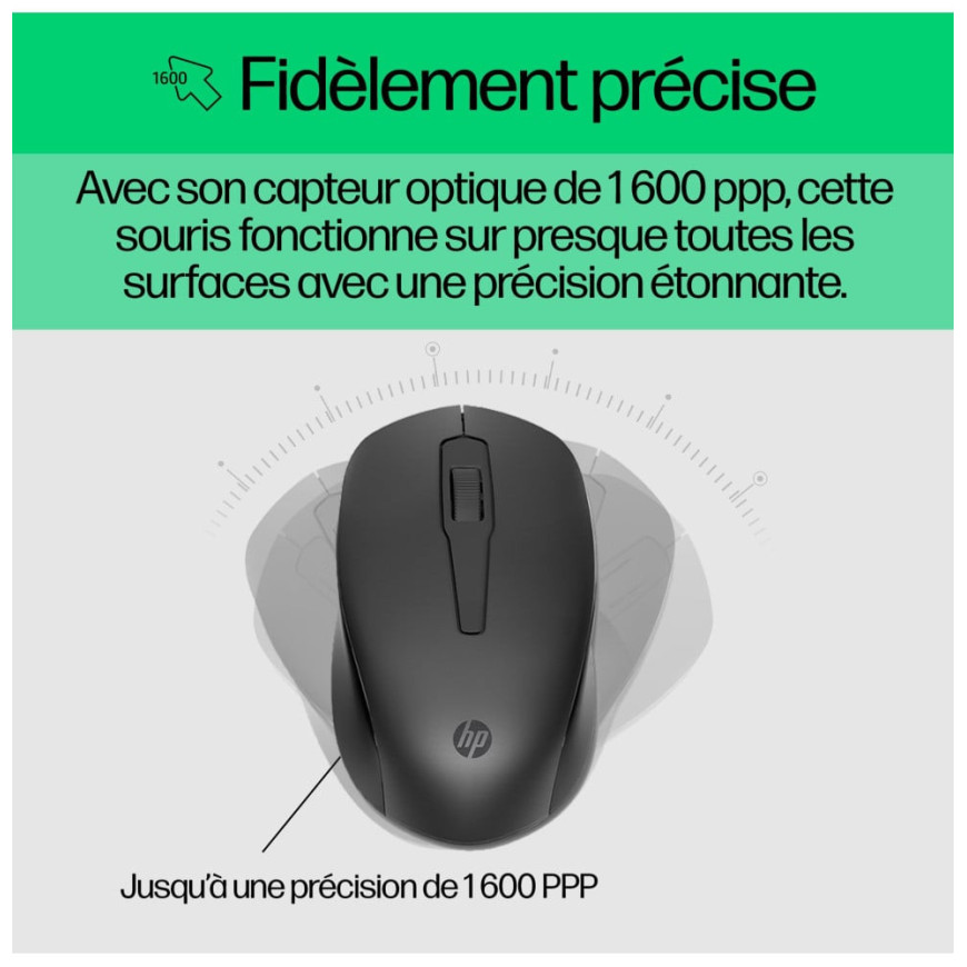 HP Ensemble combiné clavier et souris sans fil 330 - AZERTY (2V9E6AA)