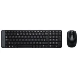 Clavier et souris sans fil Logitech MK220 - AZERTY (920-008318)