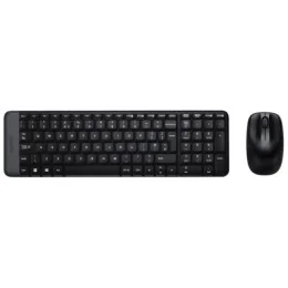 Ensemble clavier et souris sans fil Logitech MK220 - AZERTY (920-003160)