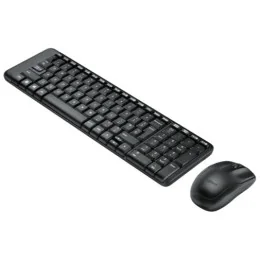  Ensemble clavier et souris sans fil Logitech MK220 - AZERTY (920-003160)