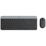 Ensemble clavier et souris sans fil ultra-fin Logitech MK470 AZERTY (920-009190)
