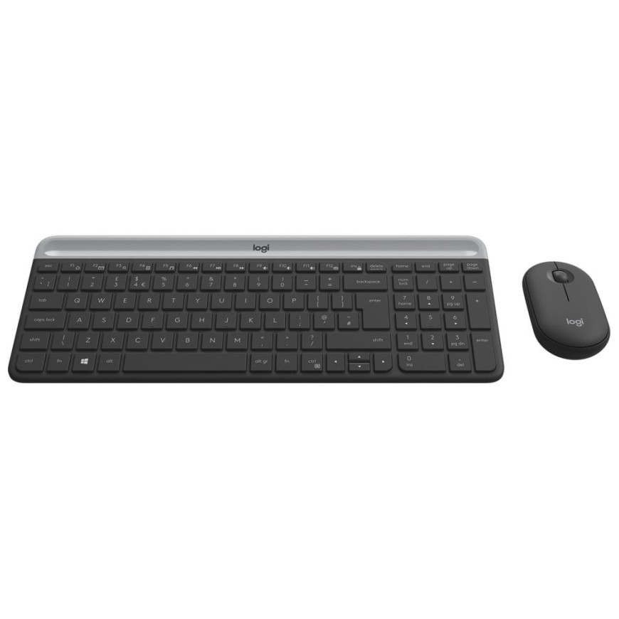 Ensemble clavier et souris sans fil ultra-fin Logitech MK470 AZERTY (920-009190)