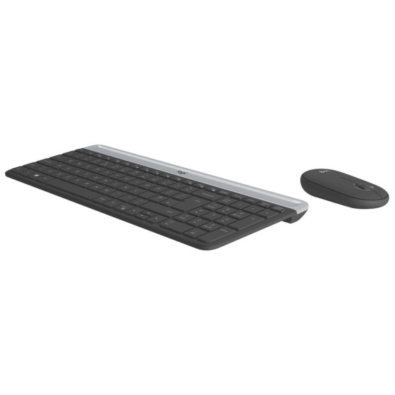 Ensemble clavier et souris sans fil ultra-fin Logitech MK470 AZERTY (920-009190)