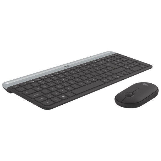 Ensemble clavier et souris sans fil ultra-fin Logitech MK470 AZERTY (920-009190)