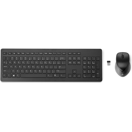 HP Souris et clavier sans fil rechargeables 950MK Souris et clavier sans fil - AZERTY (3M165AA)