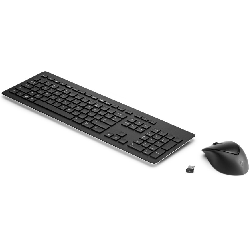 HP Souris et clavier sans fil rechargeables 950MK Souris et clavier sans fil - AZERTY (3M165AA)