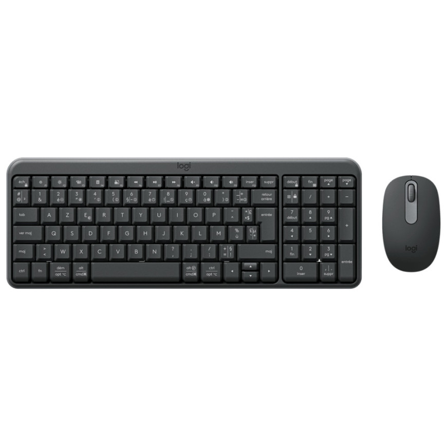 Ensemble clavier et souris sans fil Logitech MK250 Compact - AZERTY (920-013549)