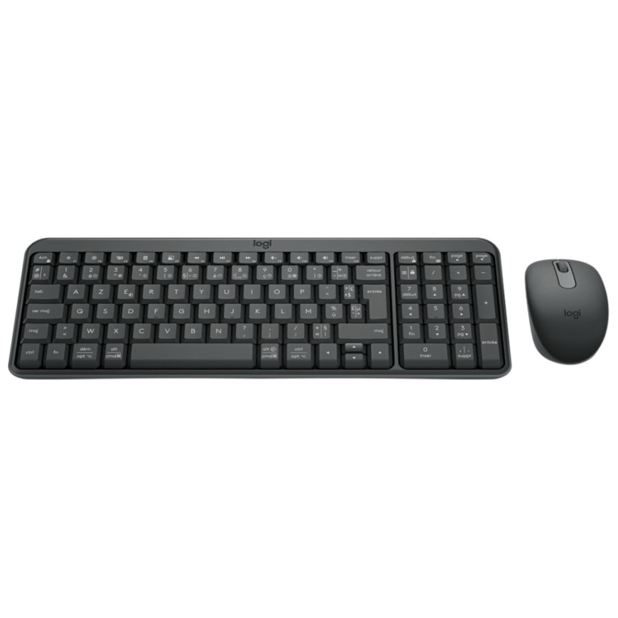 Ensemble clavier et souris sans fil Logitech MK250 Compact - AZERTY (920-013549)