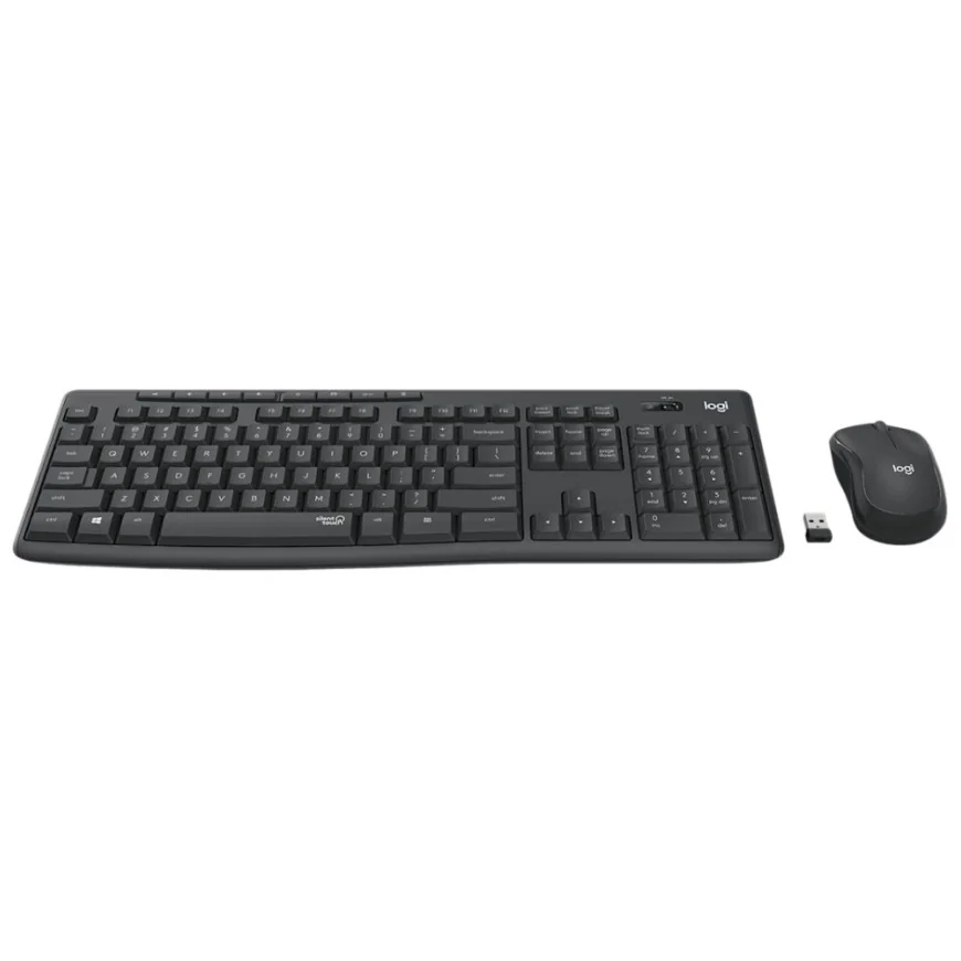 Ensemble clavier et souris sans fil Logitech MK295 Silent - AZERTY (920-009795)