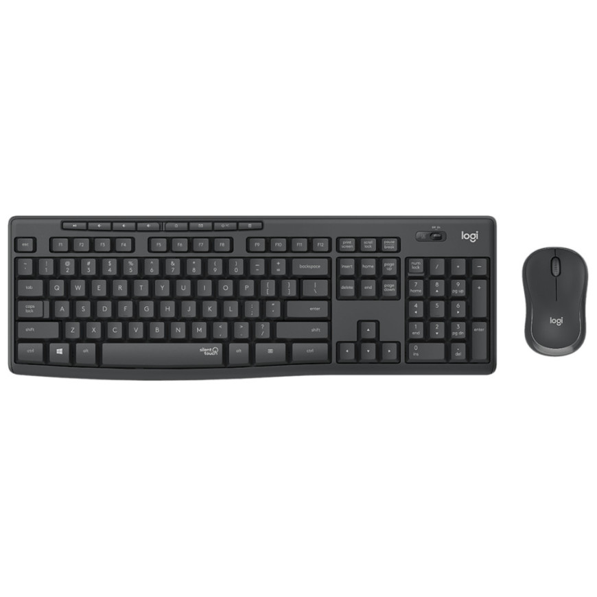 Ensemble clavier et souris sans fil Logitech MK295 Silent - AZERTY (920-009795)