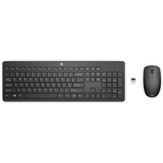 Ensemble clavier et souris sans fil HP 235 - AZERTY (1Y4D0UT)