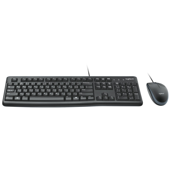 Logitech Desktop MK120 - Ensemble souris + clavier (AZERTY Français)