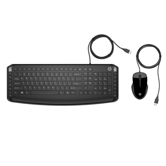 Clavier et souris filaires HP 200 AZERTY (9DF28AA)