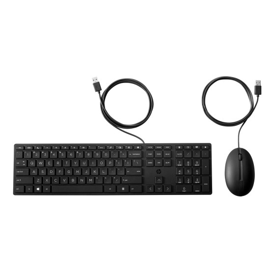 Ensemble combiné clavier souris filaires HP 320MK (9SR36AA)