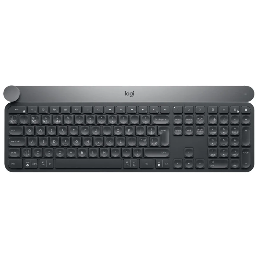 Clavier Bluetooth Multidispositif Logitech Craft - Français (AZERTY) (920-008497)