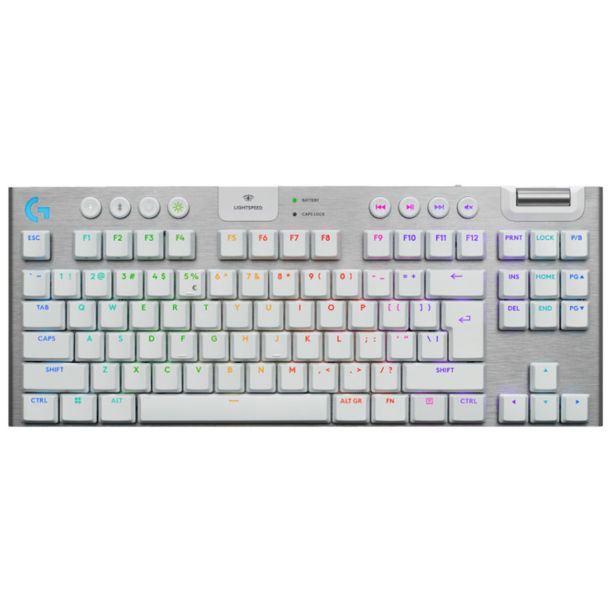 Clavier gaming sans fil Logitech G915 X lightspeed TKL - Tactile QWERTY (920-012737)