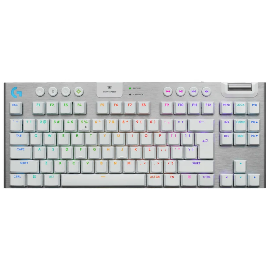 Clavier gaming sans fil Logitech G915 X lightspeed TKL - Tactile QWERTY (920-012737)